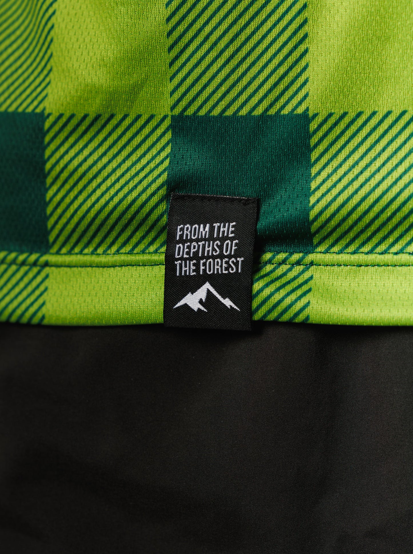 Camisa cuadros verde mujer
